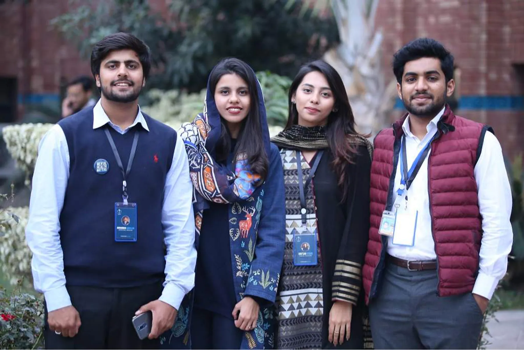 The Pukaar team at a university event